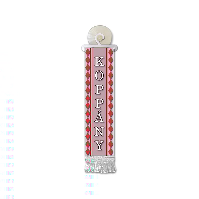 Mini-drapeau personnalisé avec prénom – Fixation ventouse