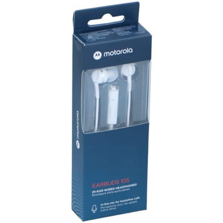 Auriculares con cable Motorola Earbuds 105 con micrófono