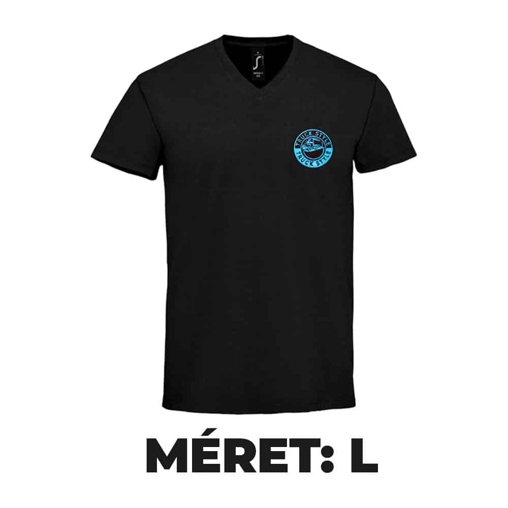 Camiseta negra Truck Style para camioneros