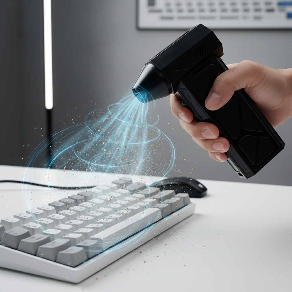 Mini soplador de aire inalámbrico premium