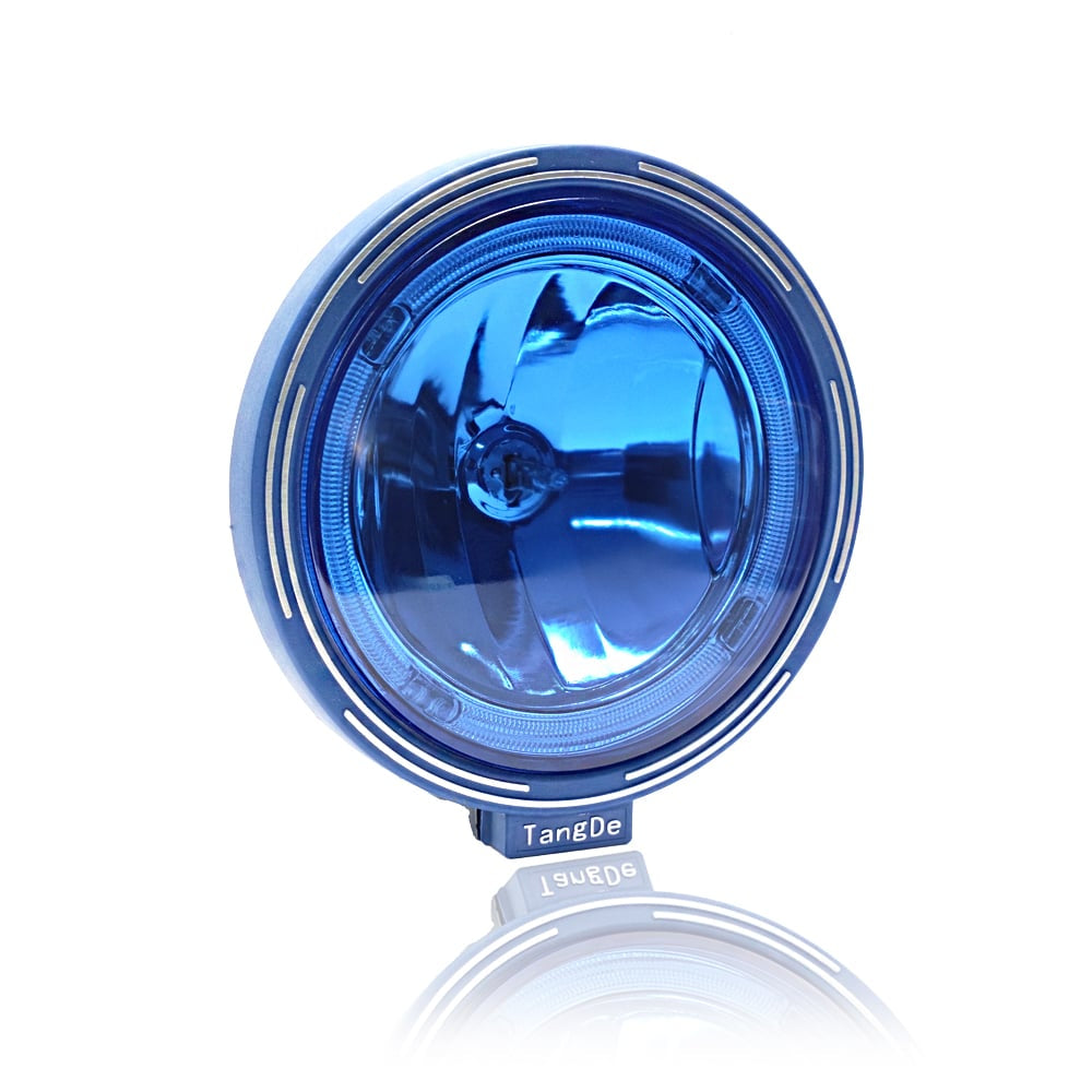 Runder Fernscheinwerfer mit blauer Linse, 223 mm – für Lkw und Nutzfahrzeuge