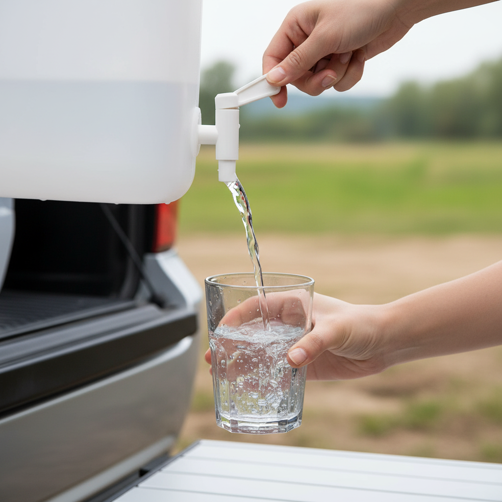 Tanica con Rubinetto in Plastica 5 Litri All Ride