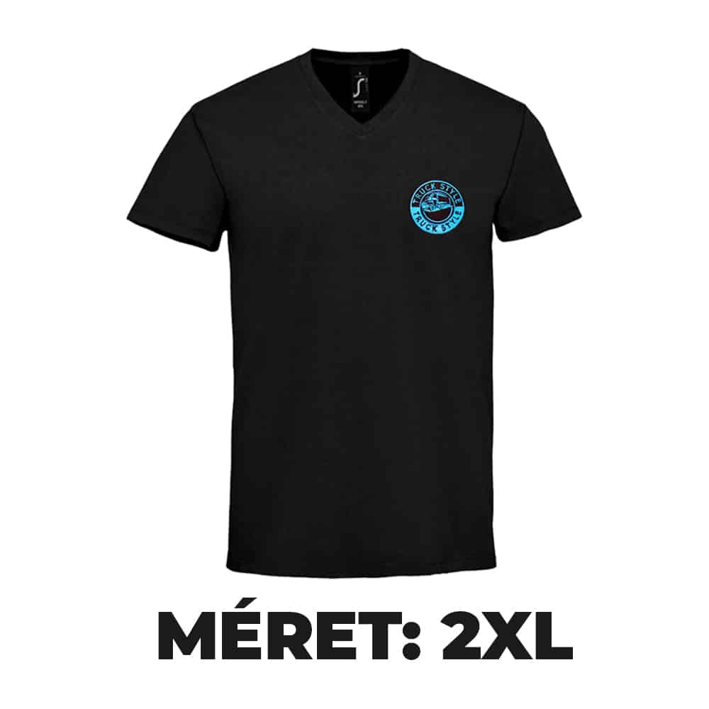 Camiseta negra Truck Style para camioneros