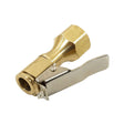 Clip-On Hose End with 1/4" Thread – Brass