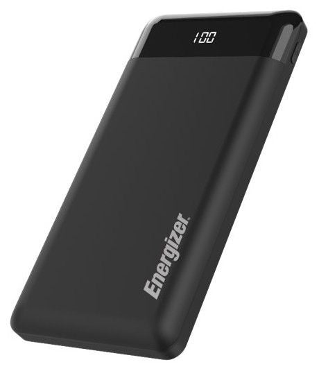Powerbank Energizer 10000 mAh con pantalla LCD – Negro