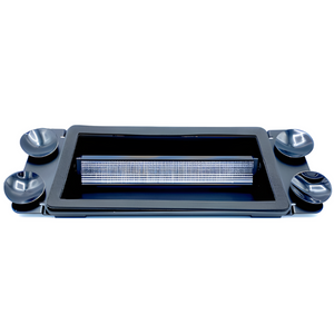 Luce lampeggiante gialla per parabrezza con 24 LED e 19 modalità