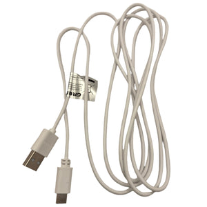 Grunding USB Type-C Kabel, 2 m, Weiß