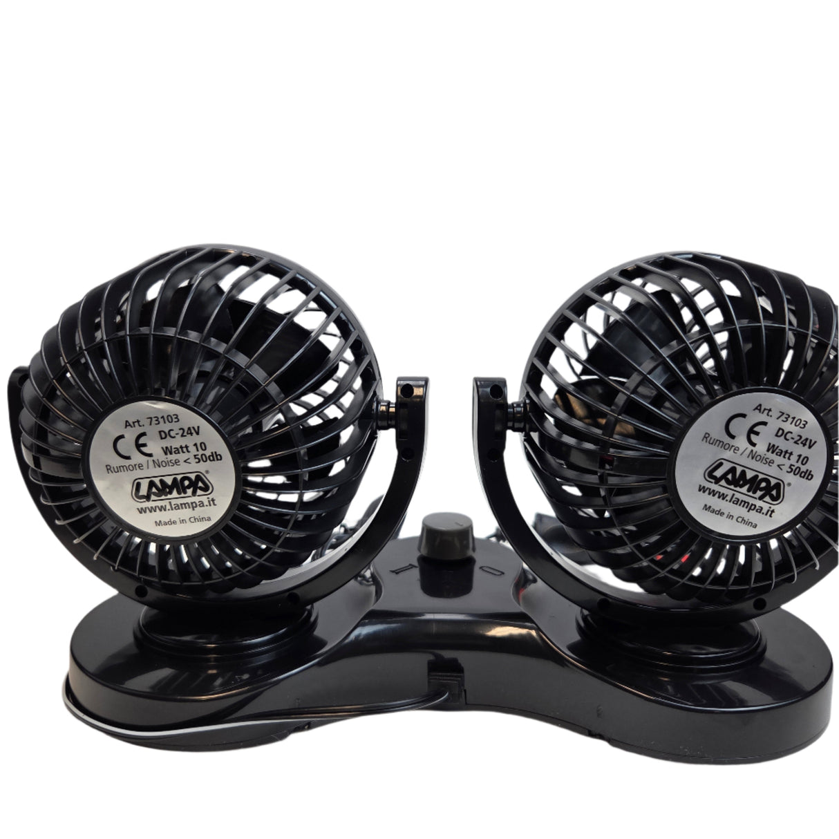 Ventilador doble para coche 24V Ø 11 cm Lampa Twin-Air