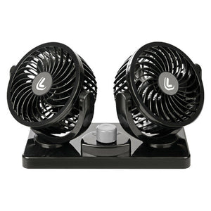 Ventilador doble para coche 24V Ø 11 cm Lampa Twin-Air
