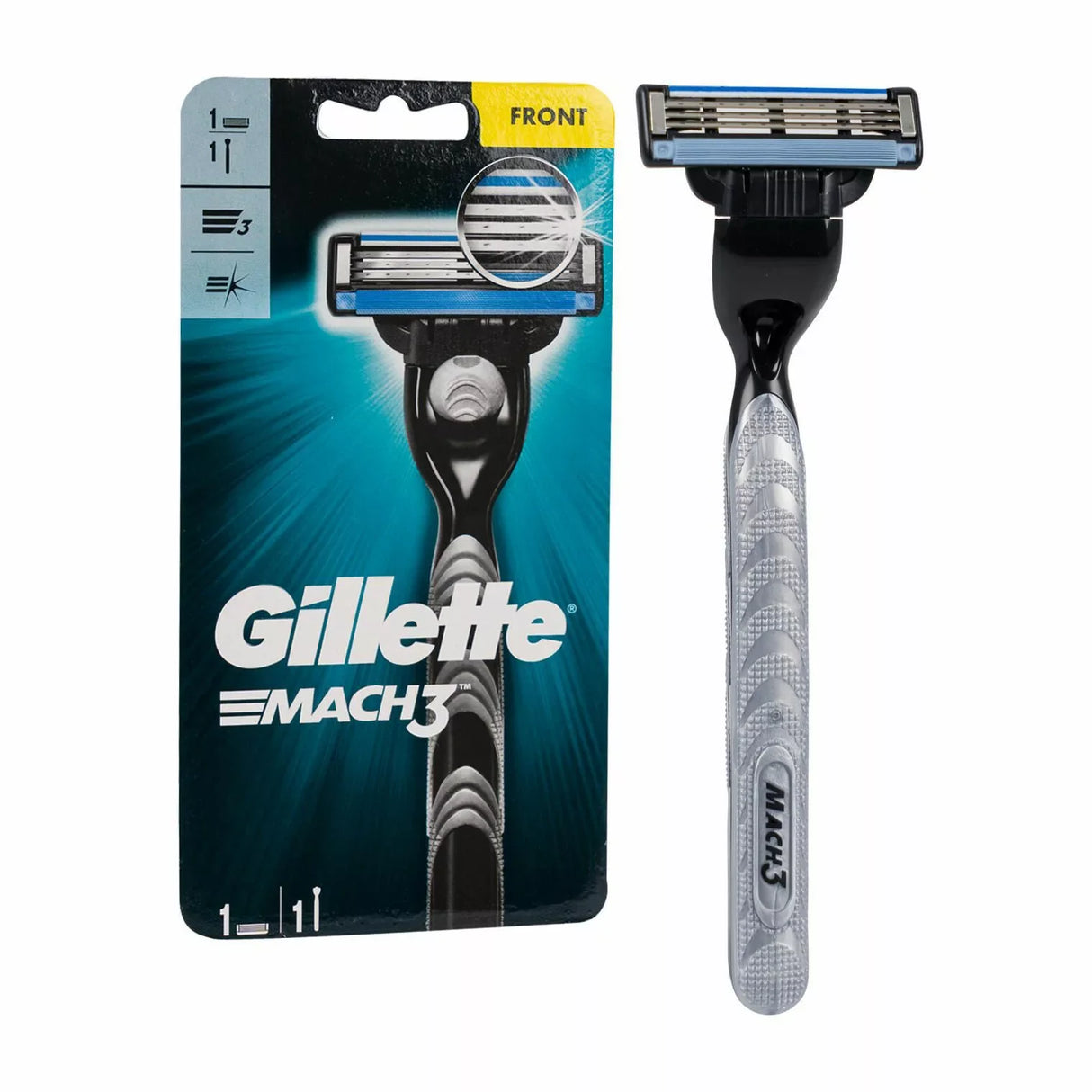 Rasoir Gillette Mach 3 à lames interchangeables