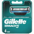 Gillette Mach3 Ersatzklingen (4 Stück)