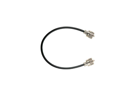 Cable para antena CB de 0,5 m con doble conector PL-259