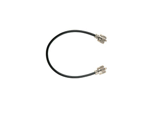 Cable para antena CB de 0,5 m con doble conector PL-259