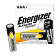 Energizer AAA Alkaline Batterie, 1,5V – Einzelpackung