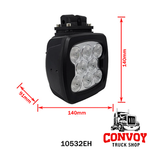 LED Work Light Square 12/24V