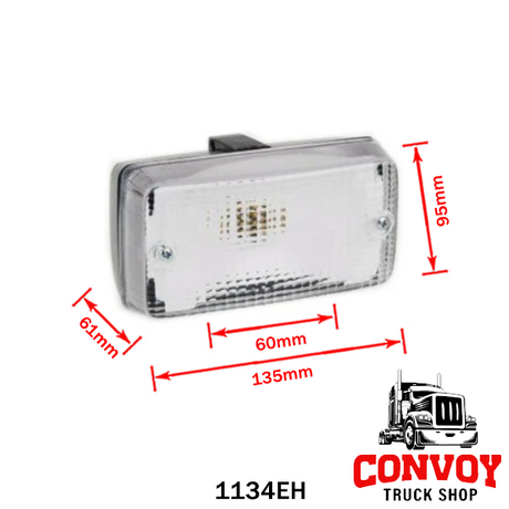 Luz de marcha atrás inalámbrica para camión y vehículo industrial