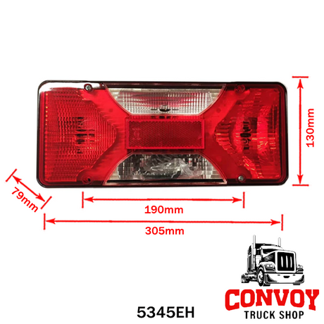 Fanale posteriore sinistro per Iveco Daily (dal 2006) – versione piccola