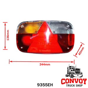 Lente per fanale rimorchio Aspöck Multipoint III