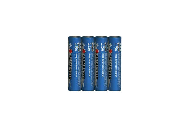 AgfaPhoto AAA Alkaline Batterien, 1,5V, 4er-Pack