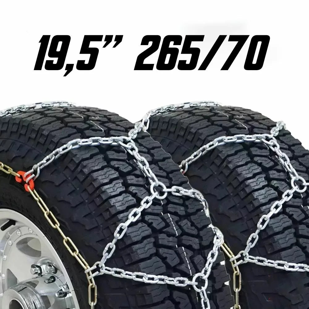 SnowTraveller 3 Lkw-Schneeketten 275D für 265/70 R19.5
