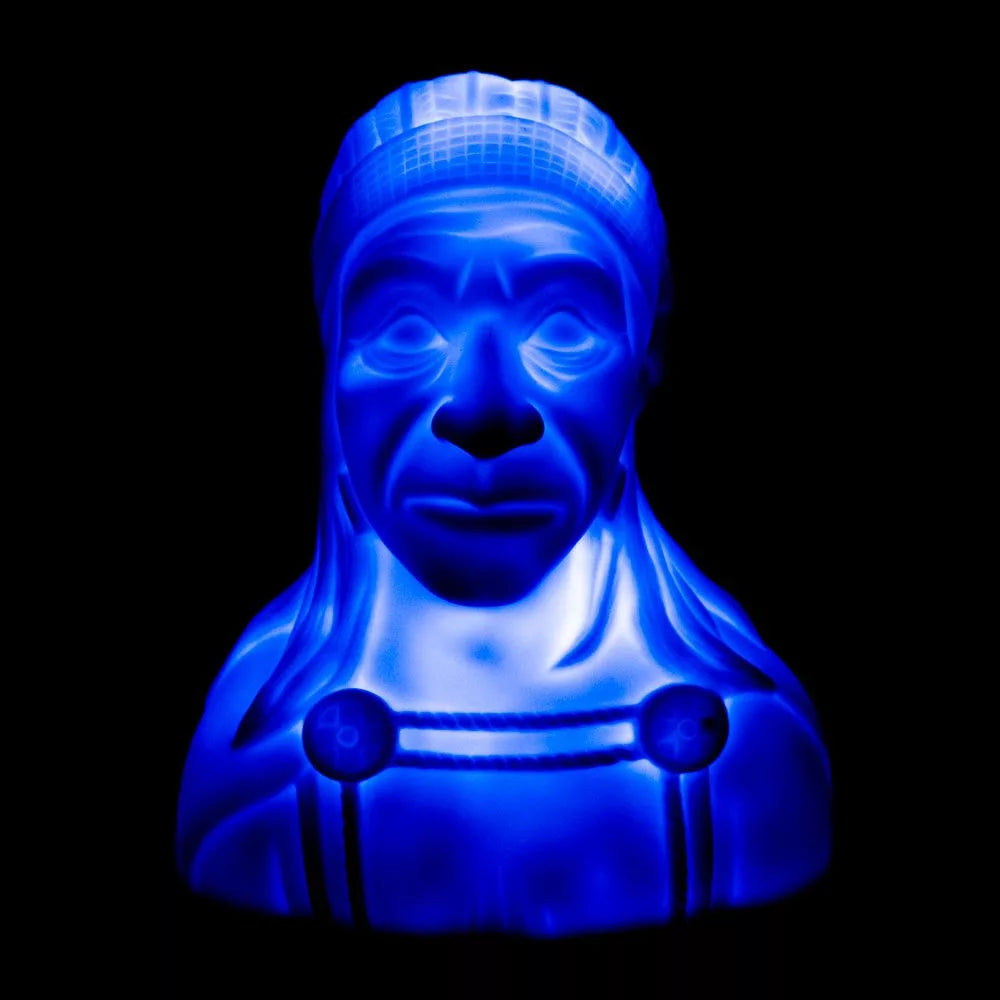 LED-Truck-Dekoleuchte Indianer 24V – Blaues Licht für Armaturenbrett & Regale