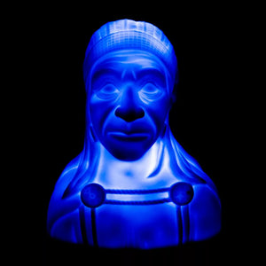 LED-Truck-Dekoleuchte Indianer 24V – Blaues Licht für Armaturenbrett & Regale