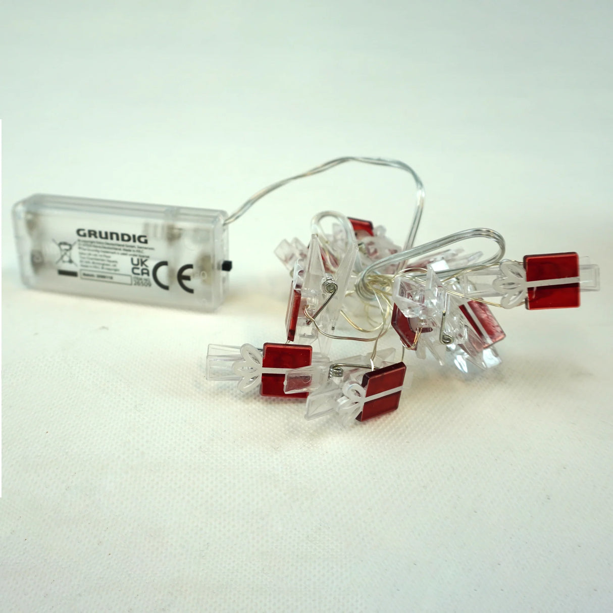 LED Lichterkette Weihnachten – 10 LEDs, 120 cm, batteriebetrieben