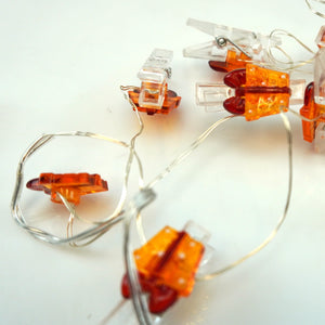 LED Lichterkette Weihnachten – 10 LEDs, 120 cm, batteriebetrieben