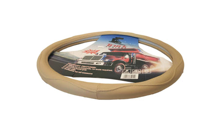 Coprivolante effetto pelle con cuciture decorative