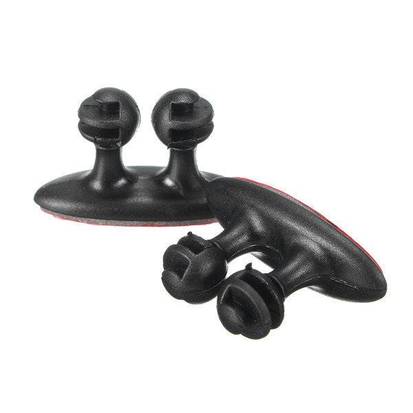 Selbstklebende Kabelhalter – 6er Set für Auto, Büro & Zuhause