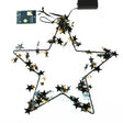 Estrella decorativa de Navidad con luz LED