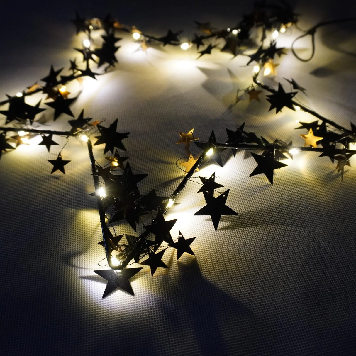 Estrella decorativa de Navidad con luz LED