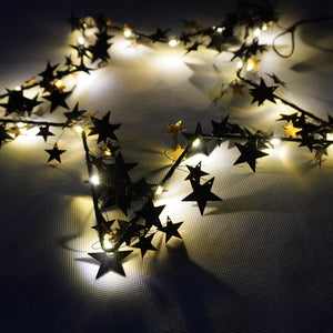 Estrella decorativa de Navidad con luz LED