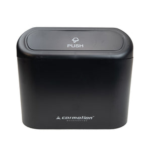 Mini poubelle de voiture Carmotion avec couvercle PUSH