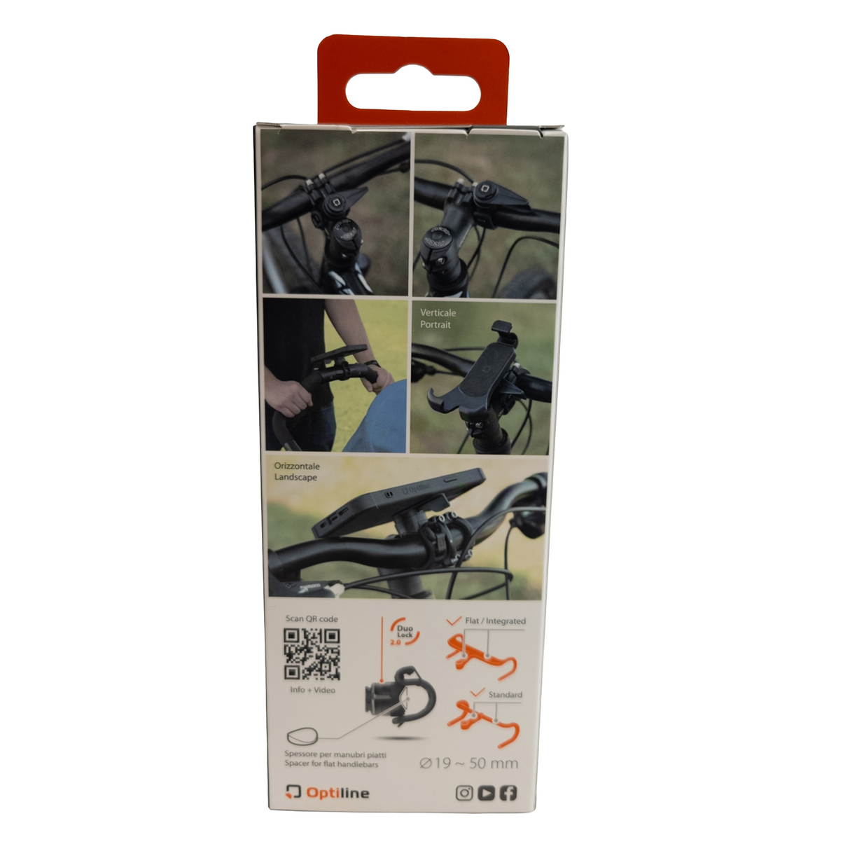 Porta Smartphone da Manubrio DuoLock 2.0 – Optiline