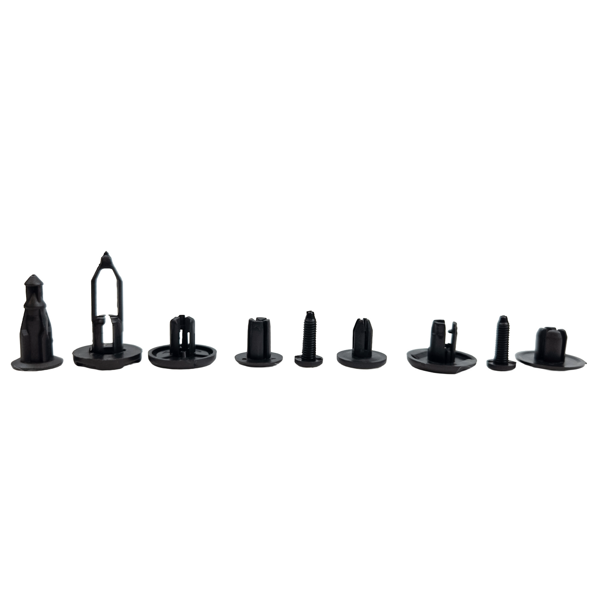 Plastic Fastener Set – 16 Types, 625 pcs