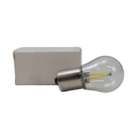 Ampoule LED blanche 2 LED COB 12/24V BA15S