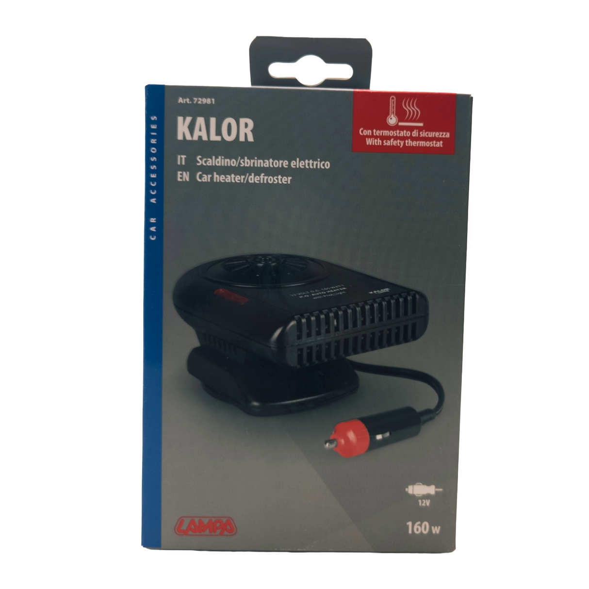 Kompakter Auto-Luftentfeuchter mit 12V Zigarettenanzünder – 160W