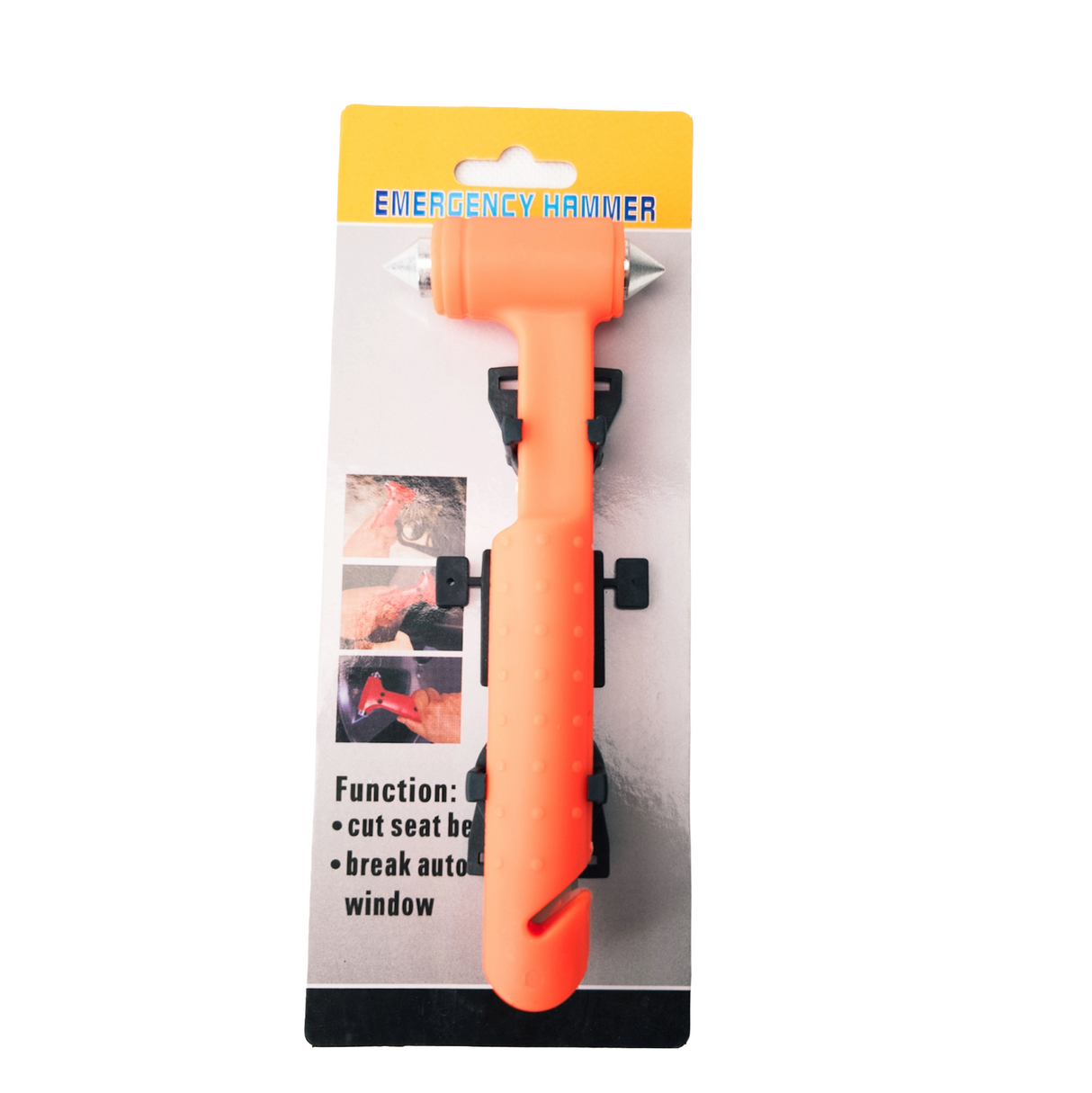 Marteau Brise-Vitre et Coupe-Ceinture de Sécurité