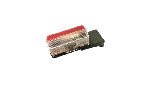 Luce di posizione rosso-bianca con staffa a L