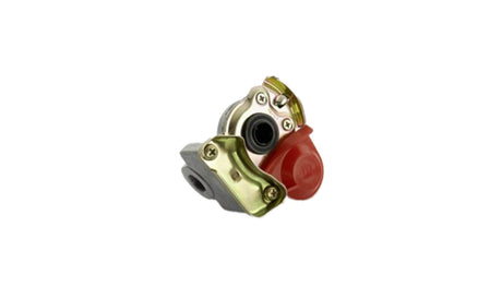 Raccord pneumatique M16x1,5 pour remorque – non clapeté, rouge