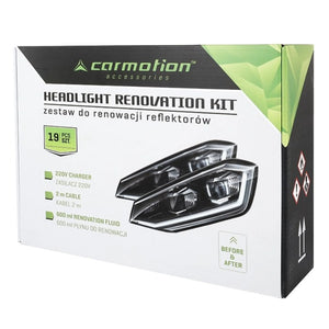 Kit Rigenerante per Fanali in Plastica