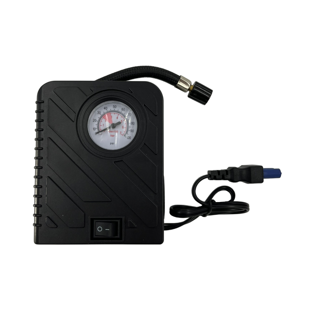 Batterie de secours multifonction 12V avec compresseur, chargeur USB et lampe