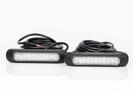 Kit de luces diurnas LED blancas 6 LEDs 12-36V