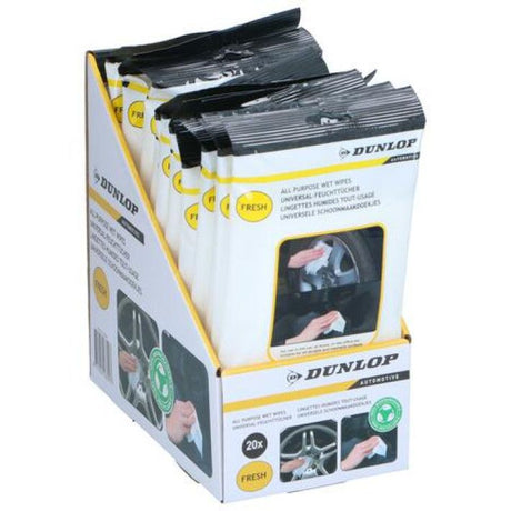 Lingettes Humides Fresh BIO Dunlop – 20 unités