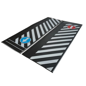 Set Parafanghi in Gomma per Lato Sinistro e Destro 2400-2200 mm