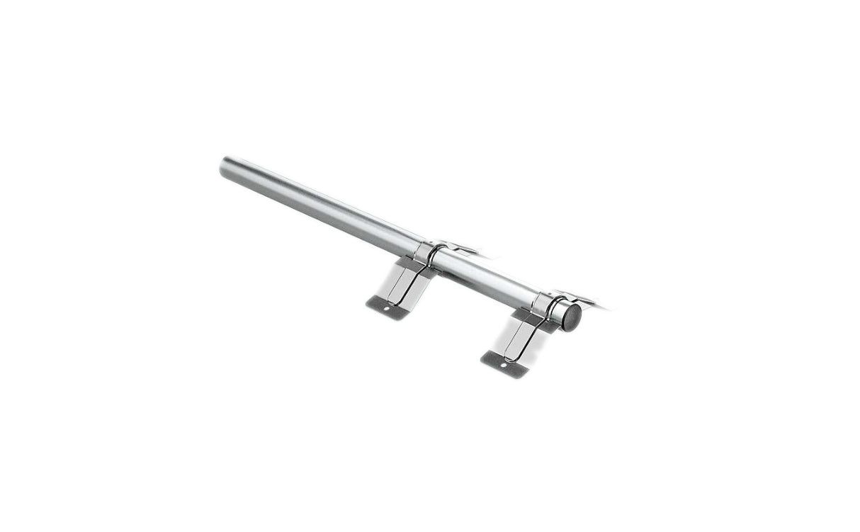 Soporte de guardabarros de acero galvanizado con dos alas