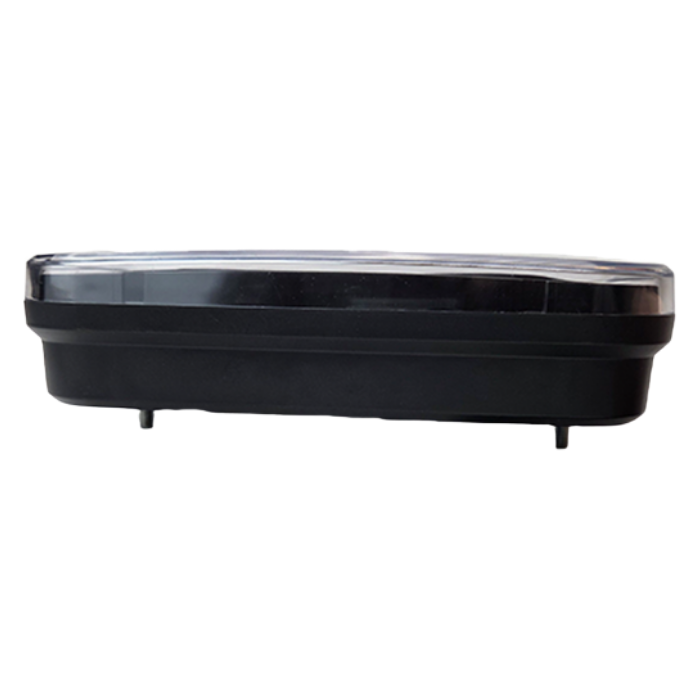 LED Rückleuchte mit 5 Funktionen, Dreieck-Prisma, 12V