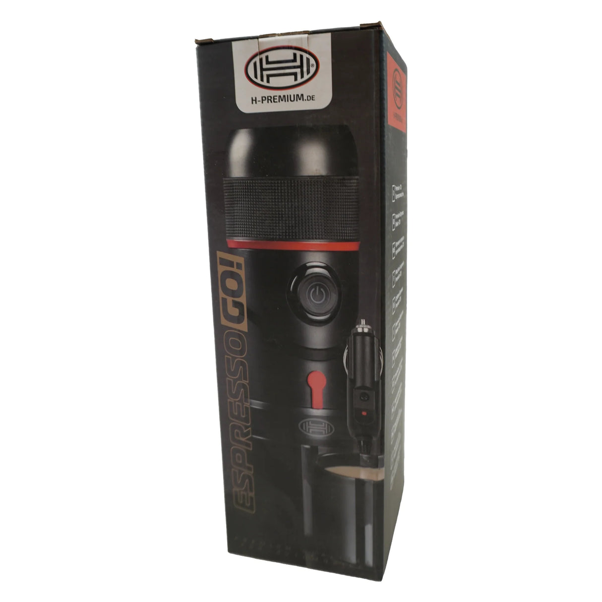 Macchina da caffè portatile da viaggio 12V per capsule e caffè macinato