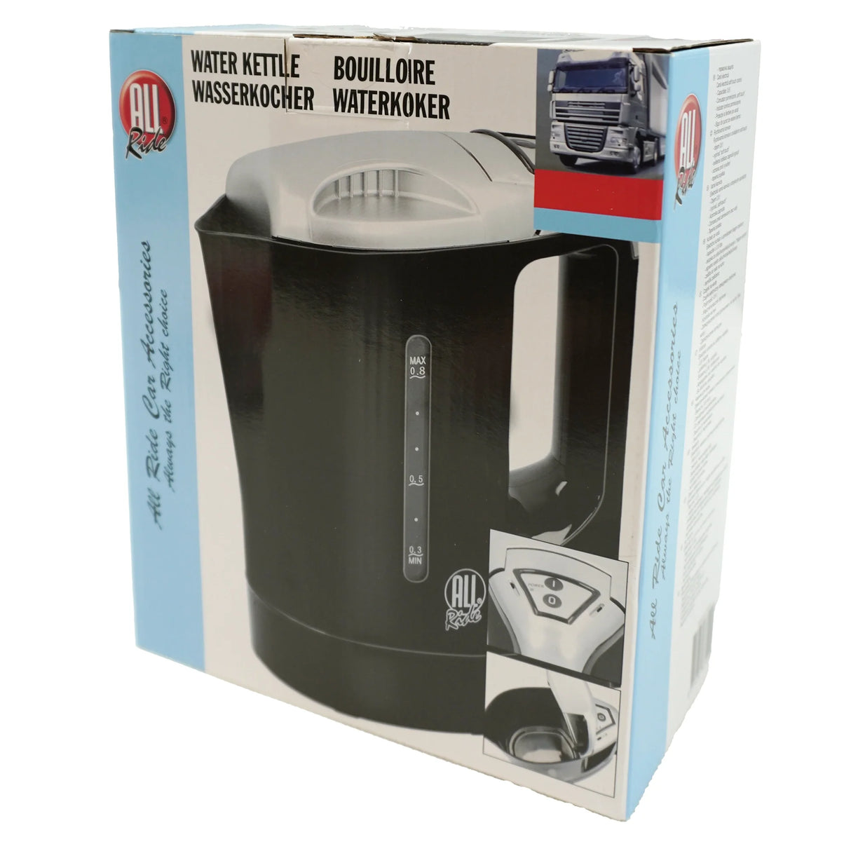 Bouilloire voiture 0,8 L – Allume-cigare 12V/24V